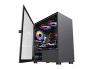 Gabinete Gamer Blazer Black Mid Tower Vidro Temperado RGB c/3 Fans