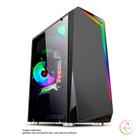 Gabinete GAMER BPC-C8410 Cor Preto SEM Fonte ATX - Lateral de Vidro e Frontal com RGB