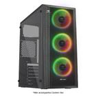 Gabinete Gamer C3Tech MT-G220BK USB 3.0 Lateral Full Acrílico S/ Fans - Preto