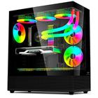 Gabinete Gamer C3Tech Mt-G850Bk, Lateral/Frontal Vidro