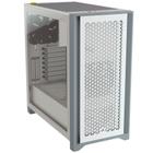 Gabinete Gamer Corsair 4000D Airflow, Mid Tower, ATX, Lateral em Vidro Temperado, com Fan, Branco - CC-9011201-WW