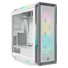 Gabinete Gamer Corsair 5000T, Mid Tower, LED RGB, ATX, Lateral em Vidro Temperado, Branco - CC-9011231-WW