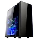 Gabinete gamer cpu intel i5 placa mãe h61 8gb ram ssd 120gb