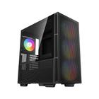 Gabinete Gamer Deepcool CH560 BK ARGB Mid Tower Vidro Preto