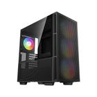 Gabinete Gamer Deepcool Ch560 Bk Argb Mid Tower Vidro Preto