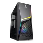 Gabinete Gamer Dunamis LED RGB USB 3.0 Lateral em Acrílico - MYMAX