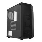 Gabinete Gamer Flux Preto Lateral Vidro - Vinik - Ggfvtbk F018