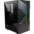 Gabinete Gamer Fortrek Holt Mid Tower RGB Preto F002