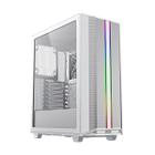 Gabinete Gamer Gamemax Precision White Coc, Argb, Lateral Em