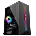 Gabinete Gamer Hayom GB1722, Mid Tower, LED RGB, ATX, Lateral em Vidro Temperado, Preto - GB.17.10.22