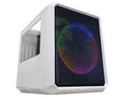 Gabinete Gamer Itx K-mex Microcraft Iv Branco Cubo