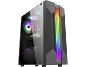 Gabinete Gamer K-Mex Bifrost6 CG-01A9 Painel Led RGB s/ Fan