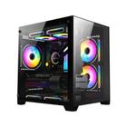 Gabinete Gamer K-mex Cg-413a Spacey Preto Micro Atx Sem Fan