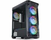 Gabinete Gamer K-mex CG-A1B1 Trooper 3 Fans ARGB Rítmicos