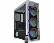 Gabinete Gamer K-mex CG-W1B1 Trooper 3 Fans ARGB Rítmicos