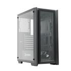 Gabinete Gamer KBM! GAMING GN100 Mid Tower, ATX, Lateral e Frontal em Vidro, Preto - KGGN100PT