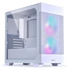 Gabinete Gamer Lian-Li Lancool 205M Mesh, Mid Tower, M-ATX, Lateral em Vidro Temperado, Kit Cooler Fan, Branco - LANCOOL 205M MESH WHITE