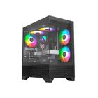 Gabinete gamer mid tower opera dark m-atx- liketec