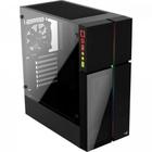 Gabinete Gamer Mid Tower Playa Rgb Vidro Temperado Aerocool