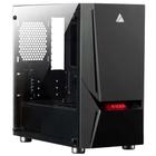 Gabinete gamer mid tower sem fonte luminous 110f preto azza - csaz-110f