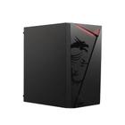 Gabinete Gamer MSI MAG SHIELD M301, M-ATX, Black, Sem Fonte, Com 1 Fan