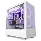 Gabinete Gamer NZXT H5 Flow Branco MidTower c/ 2 Fans USB 3.0