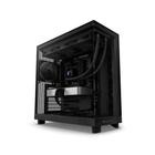 Gabinete Gamer NZXT H6 Flow Mid Tower Vidro Temperado Preto