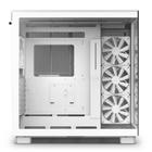 Gabinete gamer nzxt h9 flow com fan - branco