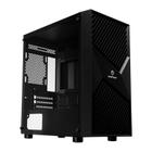 Gabinete Gamer One Power Fractal S/Fan S/Fonte MidTower Vidro temperado Preto - CC-201B