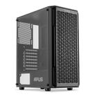 Gabinete Gamer Pichau Apus Black, Mid-Tower,Lateral de Vidro Temperado,Com 3 Fans,Preto,PG-APS-BLK01
