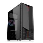 Gabinete Gamer Pixxo ATX Lateral em Acrilco Preto - GE3201