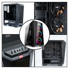 Gabinete Gamer K-Mex Infinity Streamer III CG-A2G8 - RGB ATX 3 FANs Preto -  Gabinete Gamer - Magazine Luiza