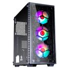 Gabinete Gamer Redragon Diamond Storm Pro, Mid tower, RGB, Lat, 3 Coolers RGB Pro, Preto - CA903 PRO