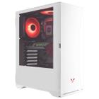 Gabinete Gamer Riotoro, Mid Tower, Vidro Temperado White