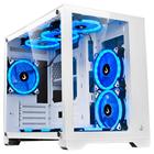 Gabinete Gamer Gamemax Revolt, Vidro Temperado, 3x Fans ARGB, Branco, Magalu Empresas