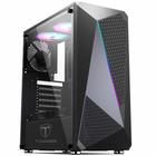 Gabinete Gamer T-Dagger RGB, Mid Tower, Lateral em Acrílico, Preto - TGC-G25B