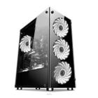 Gabinete Gamer Vidro Usb3.0 Xway 01150 Com 4 Fan Cooler