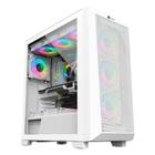 Gabinete Hayom Gamer Gb1780 Branco Com 4 Fans Cooler Rgb