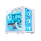 Gabinete Liketec Zeus Pro Glass Snow Mid Tower Vidro Temperado USB S/Fan Branco