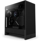 Gabinete NZXT H5 Flow, Mid-Tower, ATX, Lateral em Vidro, Preto - CC-H52FB-01