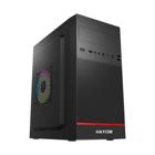 Gabinete Office Hayom GB1723, Micro-ATX, Mid Tower, Preto - GB.17.10.23