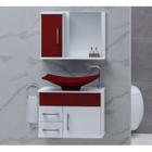 Gabinete para Banheiro com Cuba e Espelheira Turin