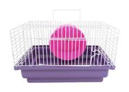 Gaiola Pequena para Hamster - Roxo - Tudo em Caixa