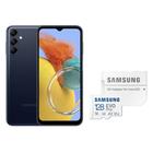 Galaxy M14 5G 128GB Azul Marinho+ Cartão de Memória 128GB EVO Plus