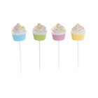 Galho Decorativo Com Cupcakes Patisserie 20x3x3cm 1460577