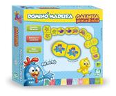 Place Games 5 Meeples Animais Galinha de madeira 20x18x9mm