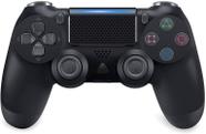 Game pad joystick PS 4 sem fio - bluetooth, função de vibração dupla, conector de áudio para PS 4