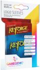 Gamegenic Keyforge Logo Azul 66x92mm - 40 Unidades