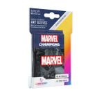 Gamegenic: Marvel Champions Sleeves - Marvel (Preto) - Galápagos