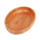 Gamela de Bamboo Oval Mor 33cm x 23cm